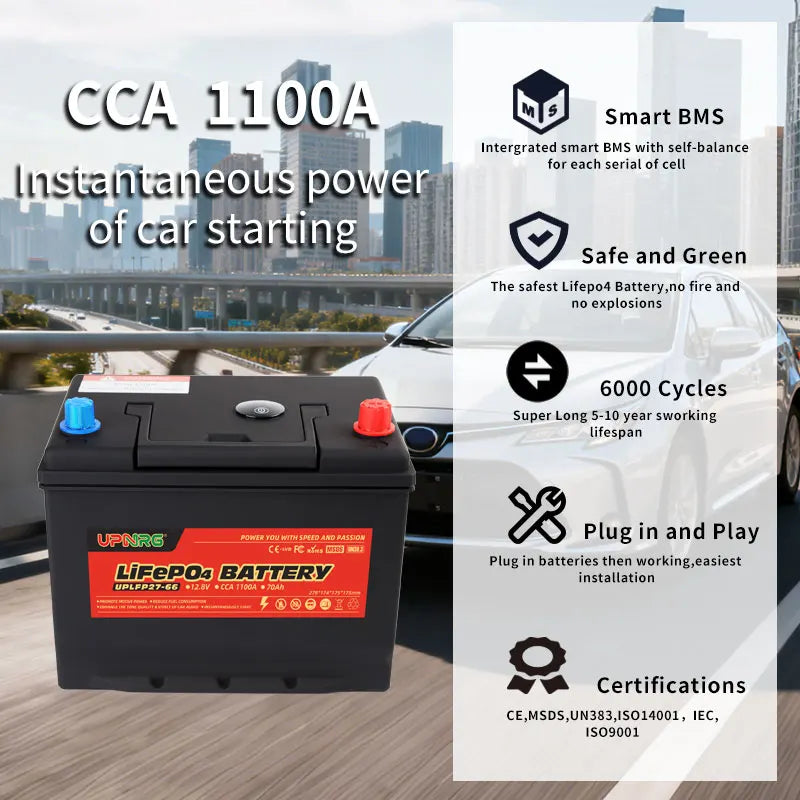 12.8V 70Ah LiFePO4 Battery - Image 3