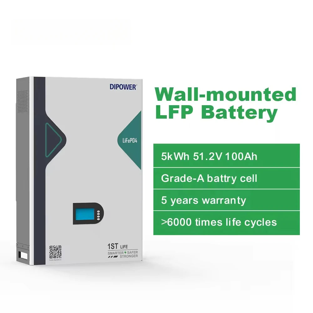 51.2V 100Ah LiFePO4 Battery - Image 2