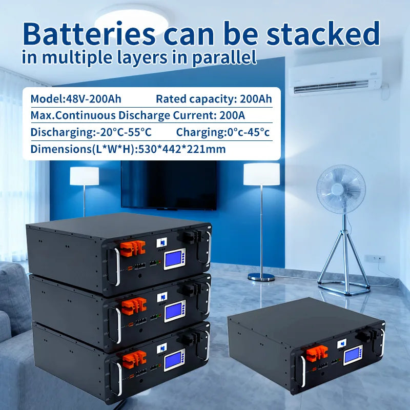 51.2V 100Ah LiFePO4 Battery - Image 2