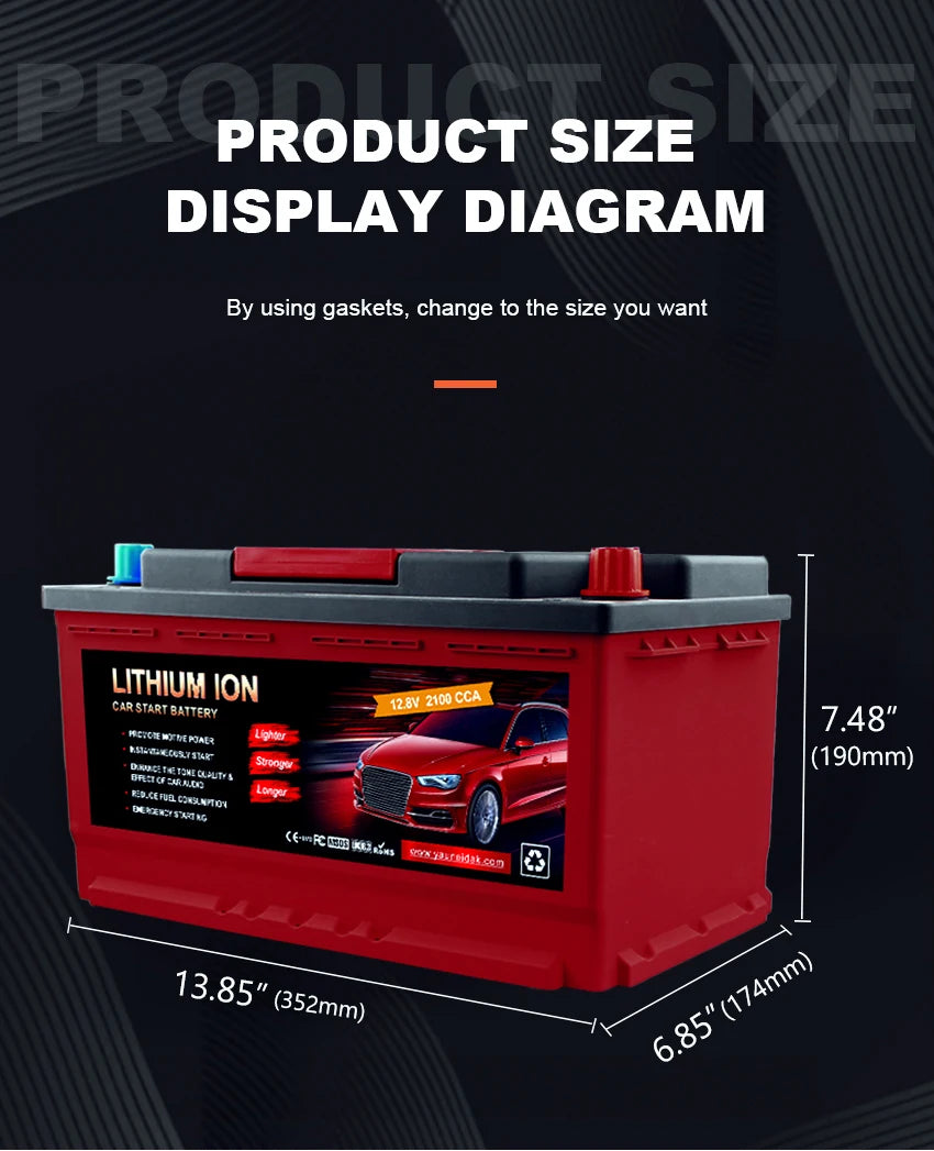 12.8V 40Ah LiFePO4 Battery for RV - Image 6