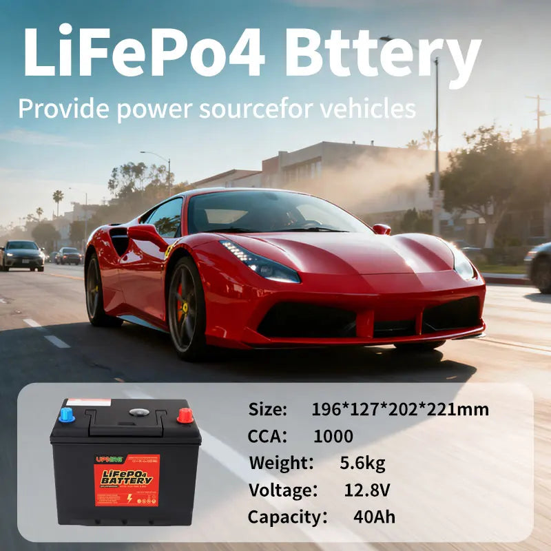 12.8V 40Ah LiFePO4 Battery for RV - Image 2