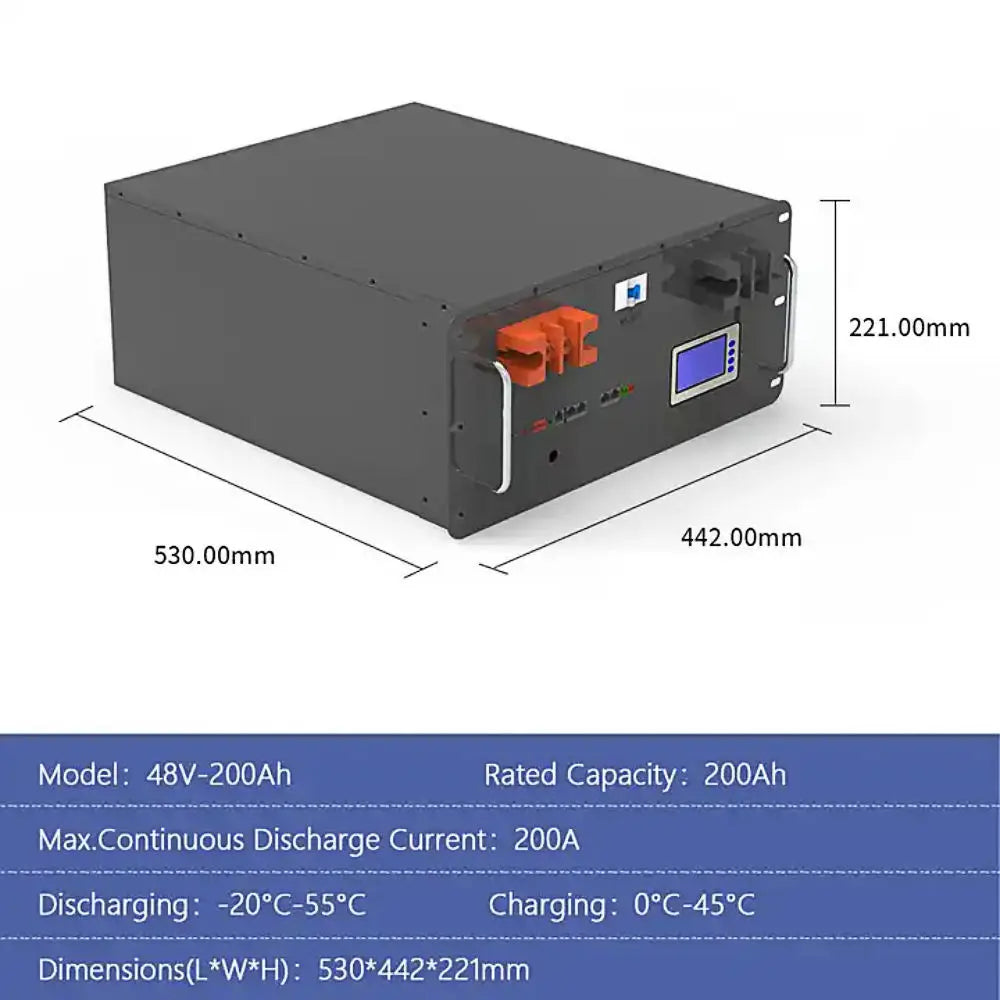 51.2V 100AH LiFePO4 Battery - Image 3