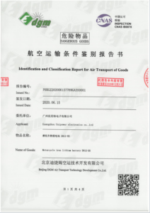 Air Transport Conditions Assessment Report